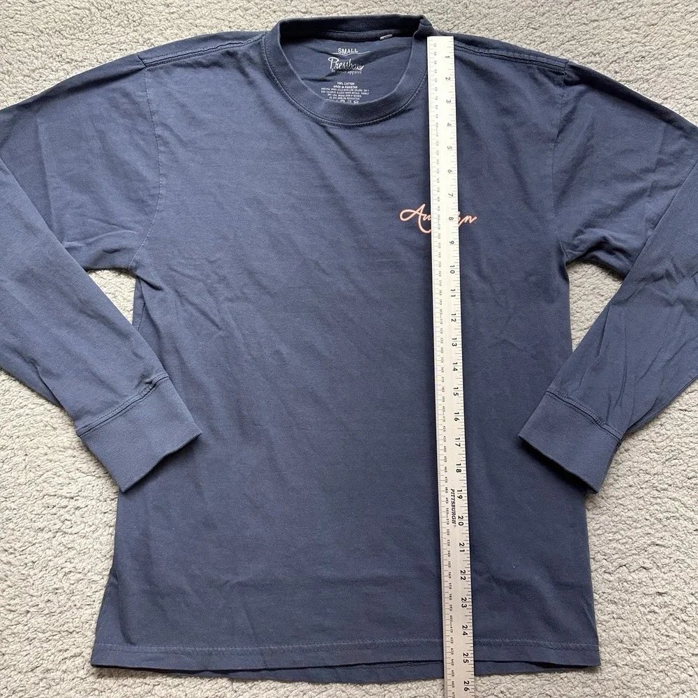 Pressbox by Royce Auburn University Tigers Womens Small Blue L/S Cotton T-Shirt